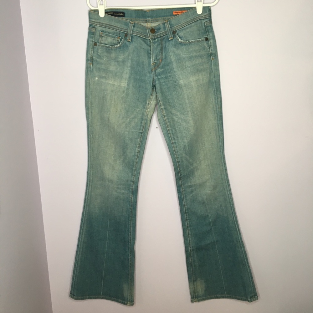 Citizens of Humanity Low Waist Flair Jeans